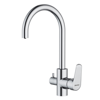 Смеситель для кухни, с каналом питьевой воды Damixa Merkur хром 400730000