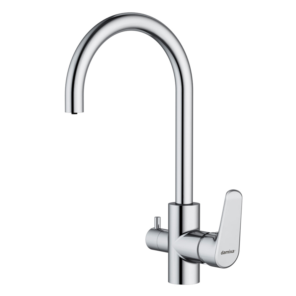Смеситель для кухни, с каналом питьевой воды Damixa Merkur хром 400730000