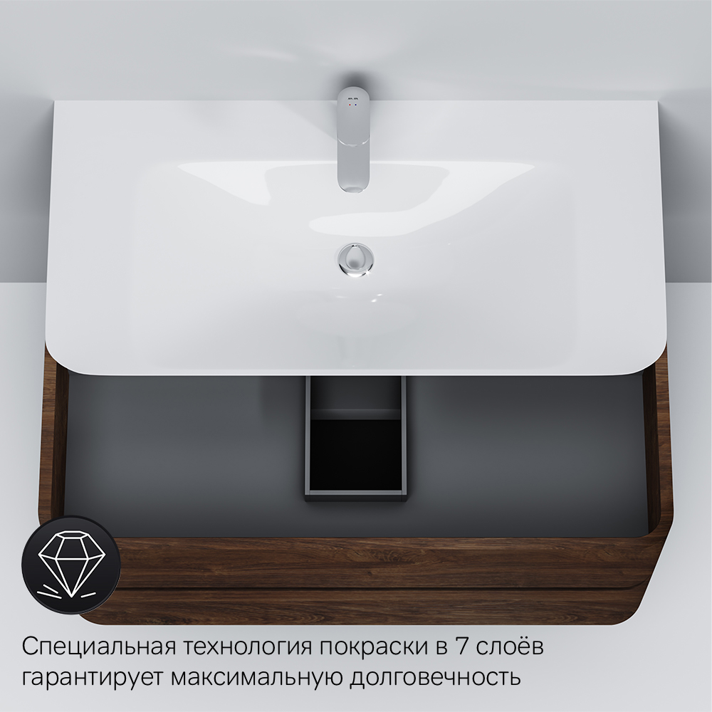 База под раковину орех 100см Am.pm Sensation M30FHX1002NF