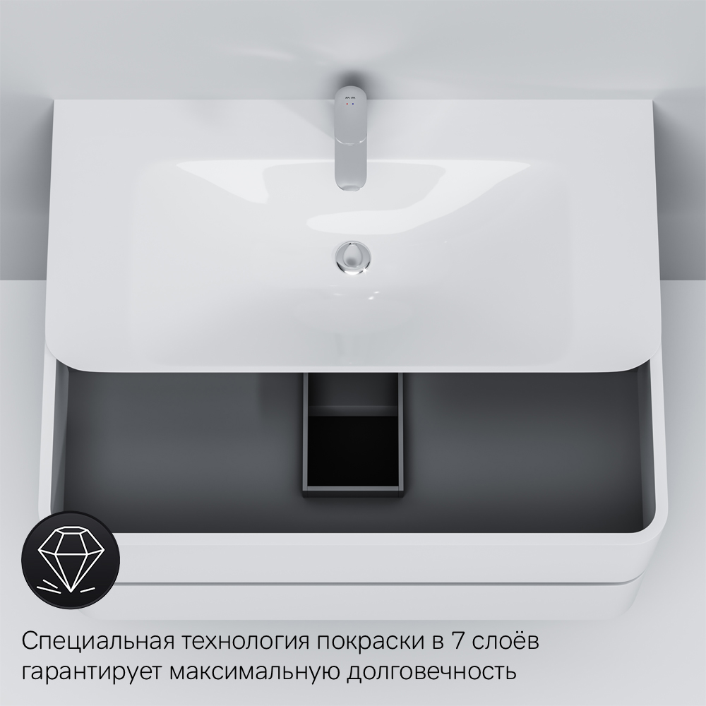 База под раковину белая 100см Am.pm Sensation M30FHX1002WG