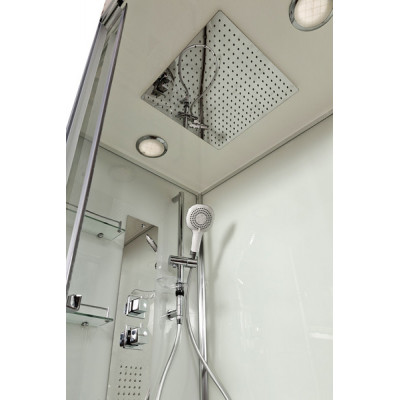 Душевая кабина 120x90x220 DTO Z120KERAVA, прозрачное стекло, профиль хром