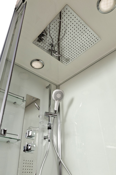Душевая кабина 120x90x220 DTO Z120KERAVA, прозрачное стекло, профиль хром