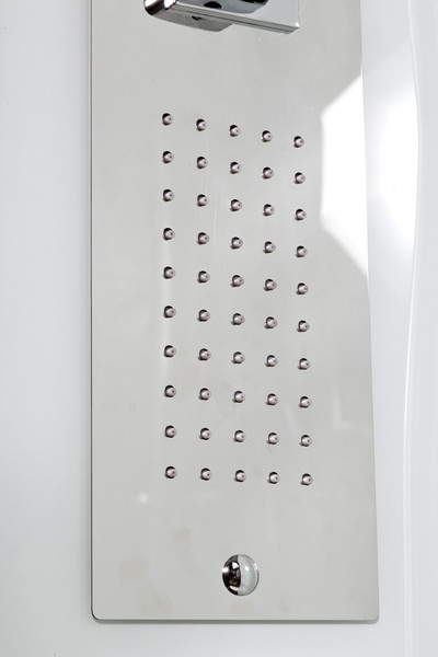 Душевая кабина 120x90x220 DTO Z120KERAVAEL, с электрикой, прозрачное стекло, профиль хром 