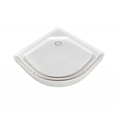 Душевая кабина 80x80x205 DTO D08SLED, с крышей, с электрикой, с LED подсветкой, матовое стекло, профиль хром