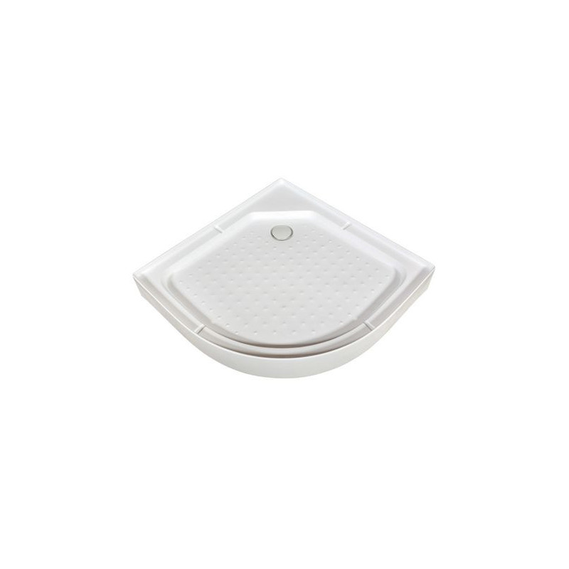 Душевая кабина 80x80x205 DTO D08SLED, с крышей, с электрикой, с LED подсветкой, матовое стекло, профиль хром