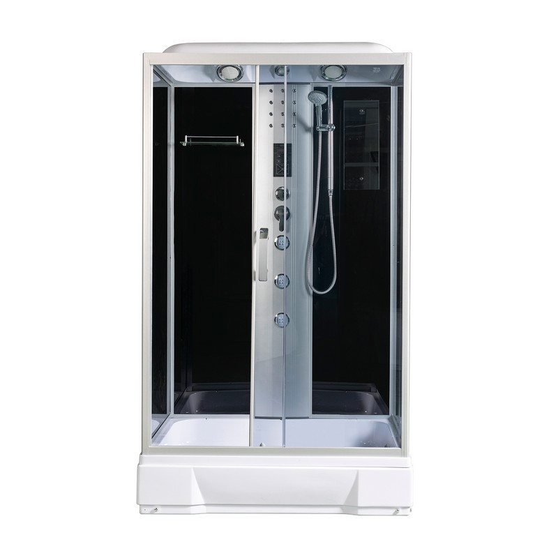 Душевая кабина хром River Vitim 120x80 ТН