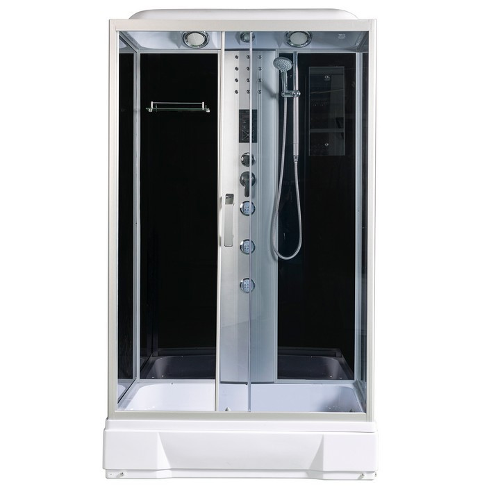 Душевая кабина хром River Vitim 120x80 ТН