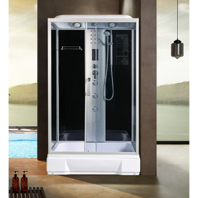 Душевая кабина хром River Vitim 120x80 ТН