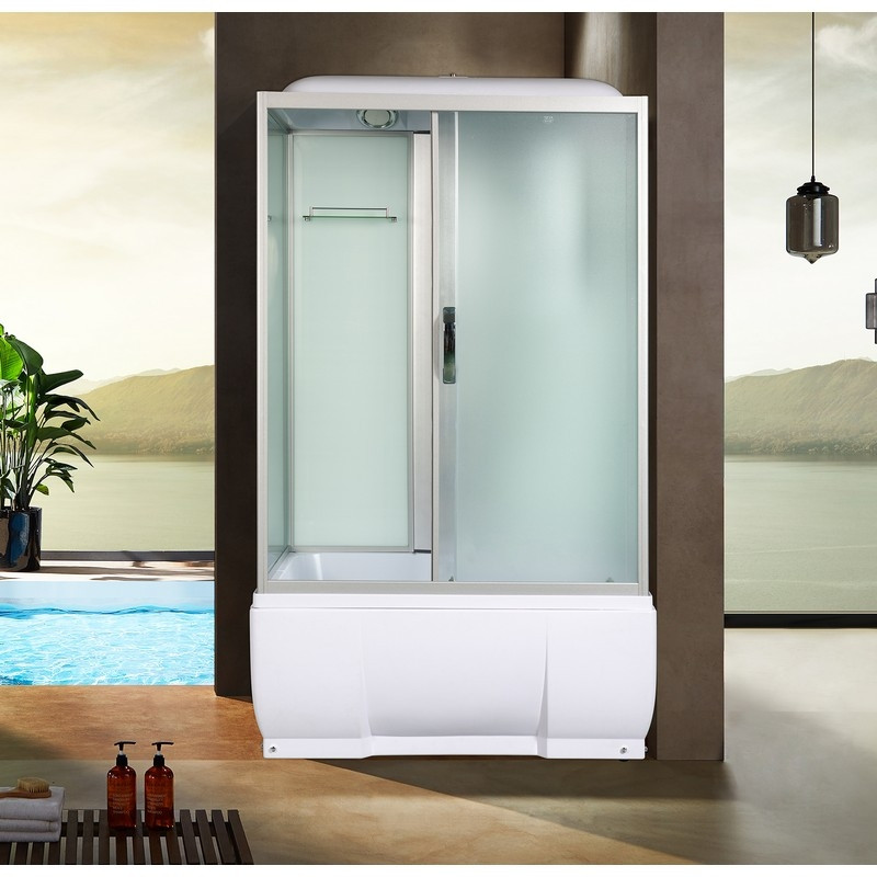 Душевая кабина хром River Vitim 120x80 МТ