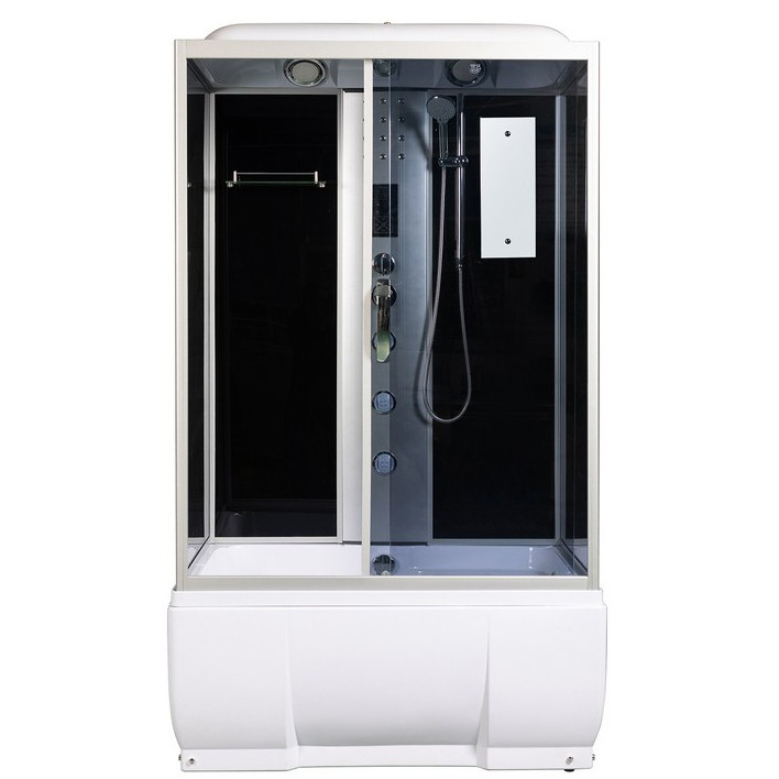 Душевая кабина хром River Vitim 120x80 ТН