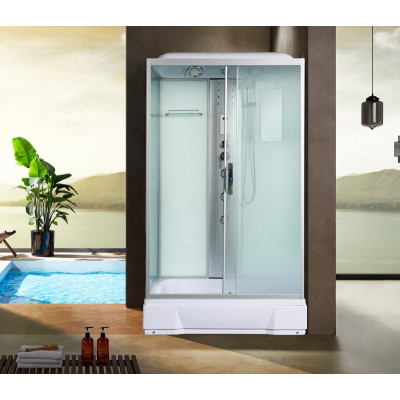 Душевая кабина хром River Vitim 120x80 MT