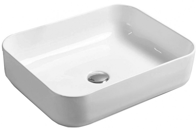 Раковина на столешницу белая 50x40x13.5см SantiLine SL-1051MW