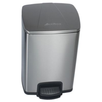 Педальное ведро хром 20л Ksitex SGB-20M