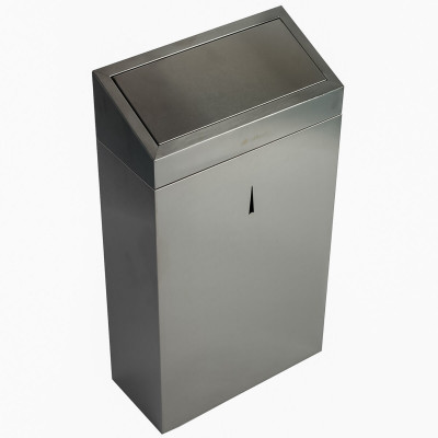 Урна для мусора подвесная сталь 30л Ksitex GBW-30M