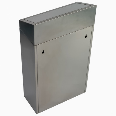 Урна для мусора подвесная сталь 30л Ksitex GBW-30M