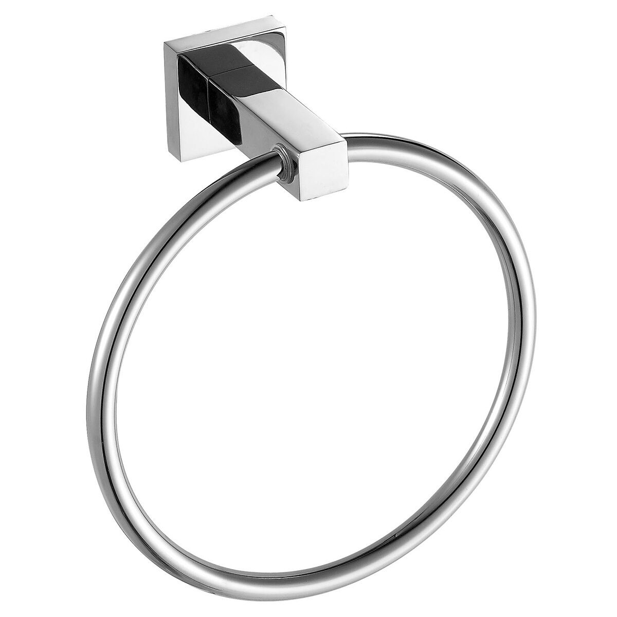 Держатель полотенец кольцо хром Ksitex BA-1107S