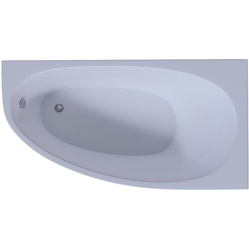 Акриловая ванна белая 170x90см правая Aquatek Дива DIV170-0000003