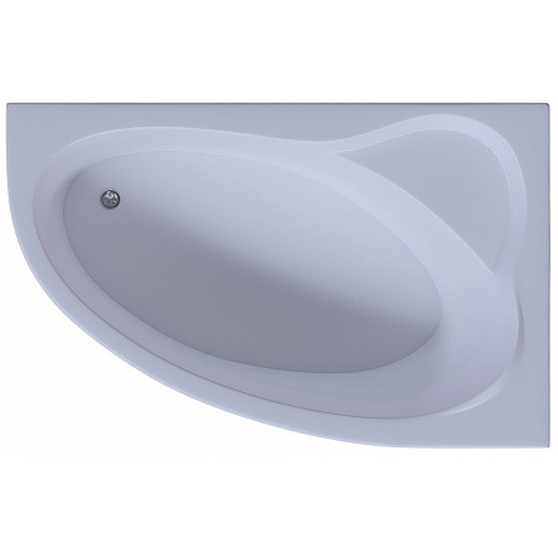 Акриловая ванна белая 170x110см правая Aquatek Фиджи FID170-0000002