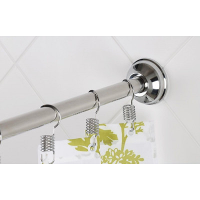 Карниз для ванной дуга 170х90см хром Aquatek KARN-0000023