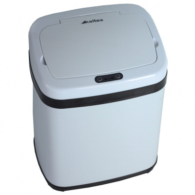 Урна сенсорная белая 20л Ksitex AGB-20W