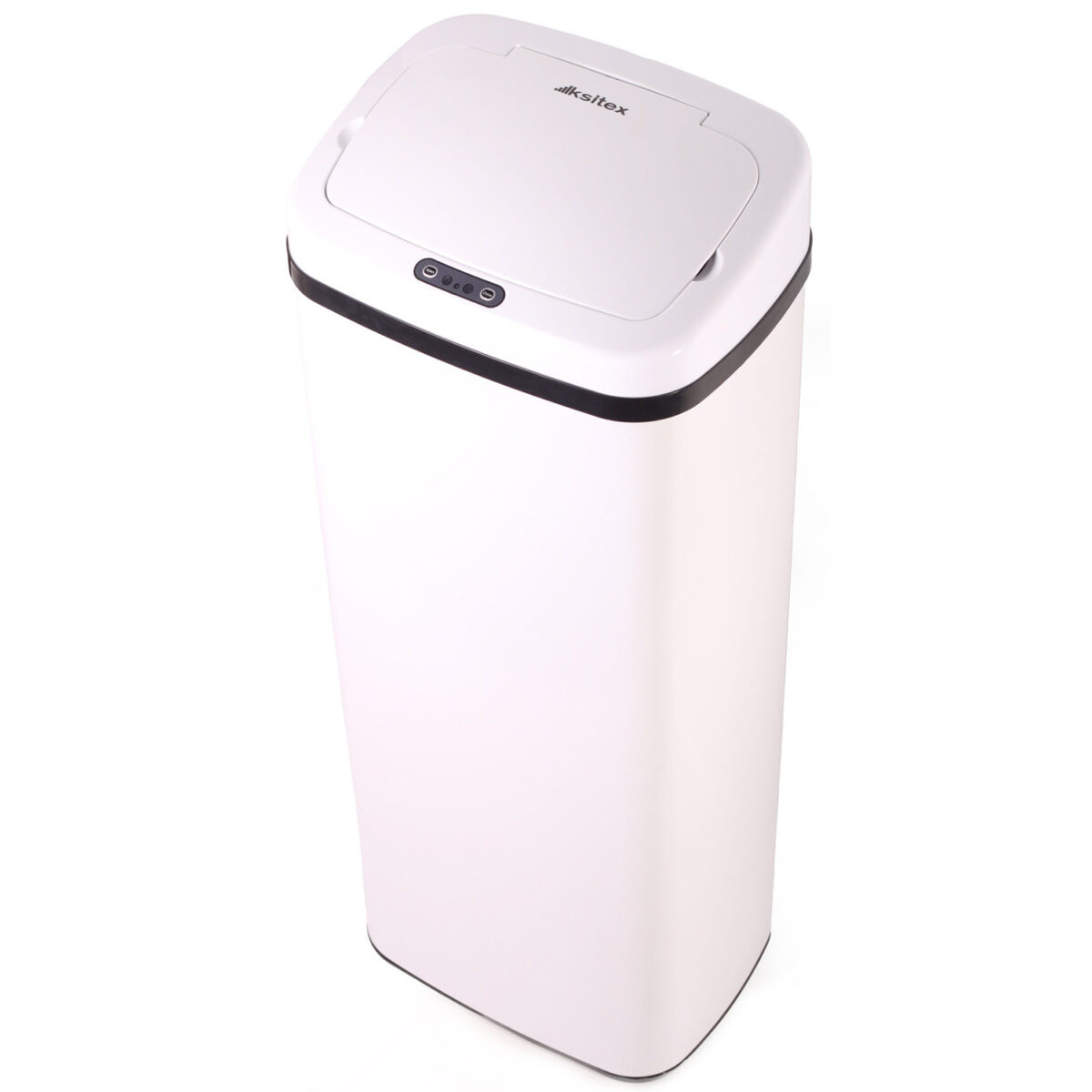 Урна сенсорная белая 50л Ksitex AGB-50W