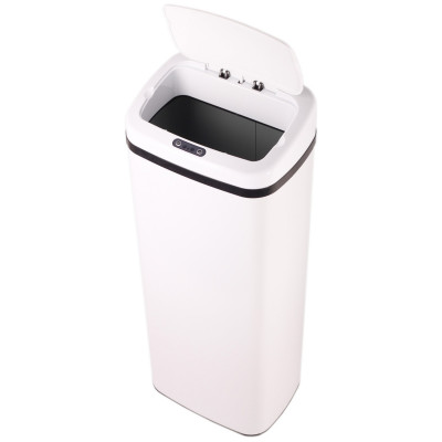 Урна сенсорная белая 50л Ksitex AGB-50W