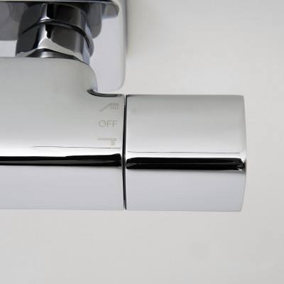 Смеситель для ванны термостатический хром WasserKRAFT Naab 8611 Thermo