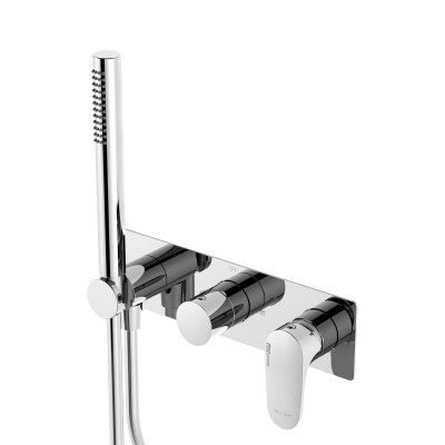 Смеситель для душа встраиваемый хром WasserKRAFT Dinkel 5877