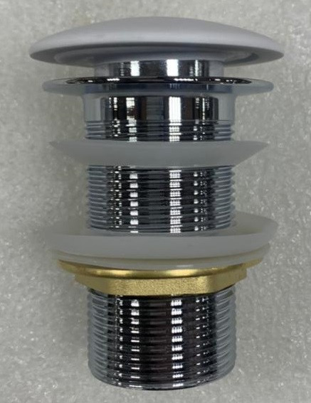 Донный клапан для раковины Salini D 501 S-Stone, белый матовый, 16131WM