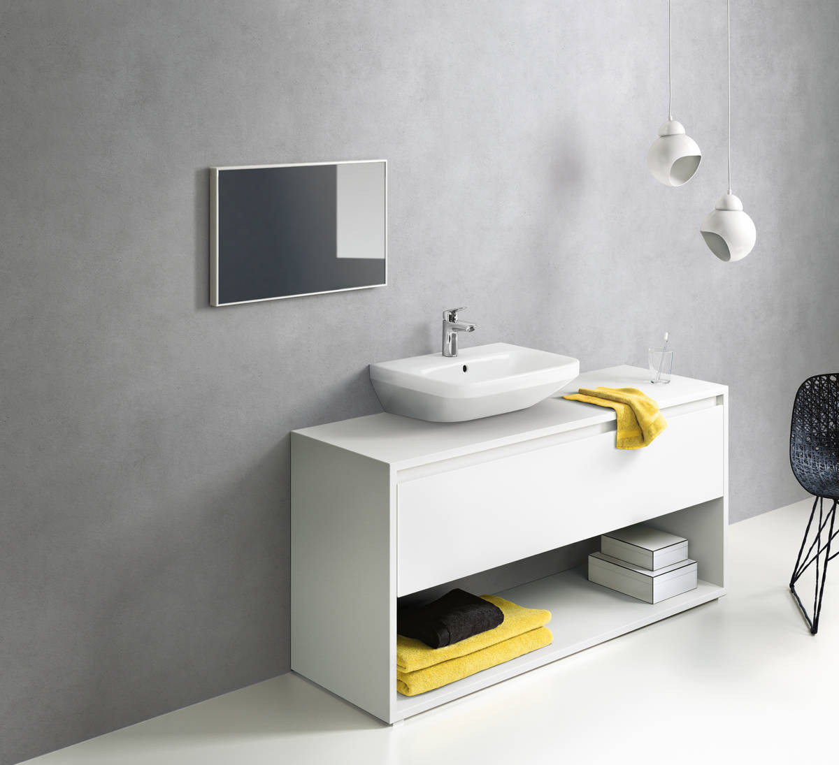 Смеситель для умывальника Hansgrohe Logis 100