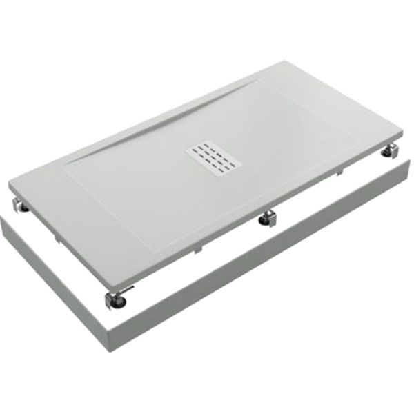 Душевой поддон из искусственного камня 120х70см белый Good Door Flow ЛП00114
