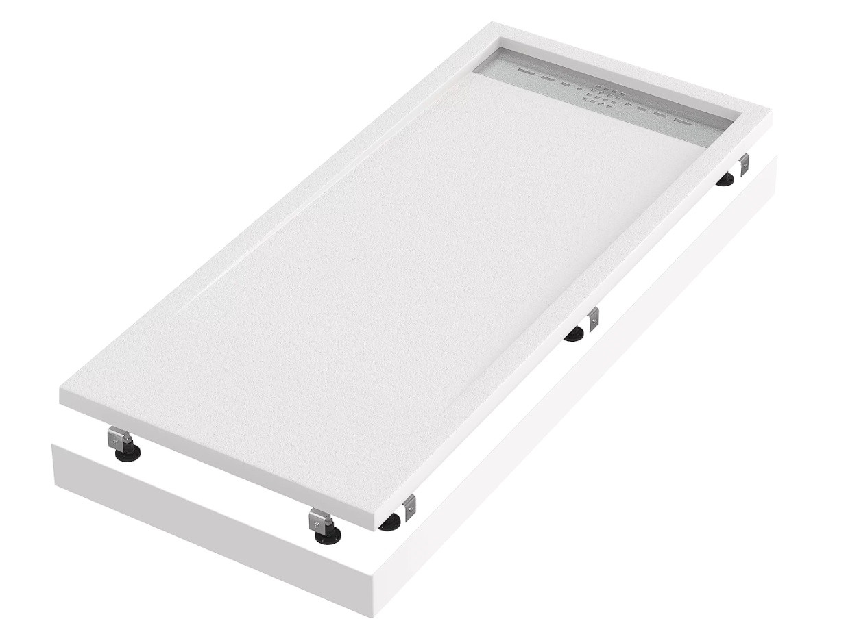 Душевой поддон из искусственного камня 160х70см белый Good Door Stella ЛП00152