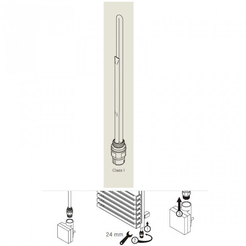 Тэн Terma Split 120W для электронагревателей