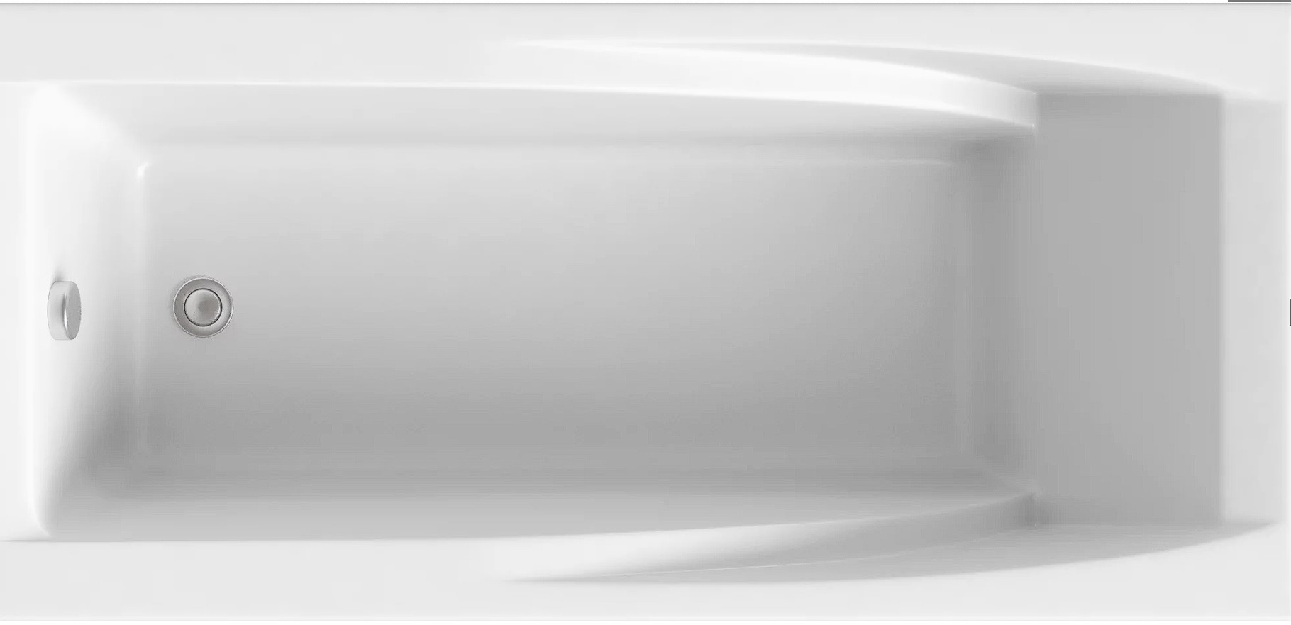 Акриловая ванна белая 180x85см Bas Эвита В 00043