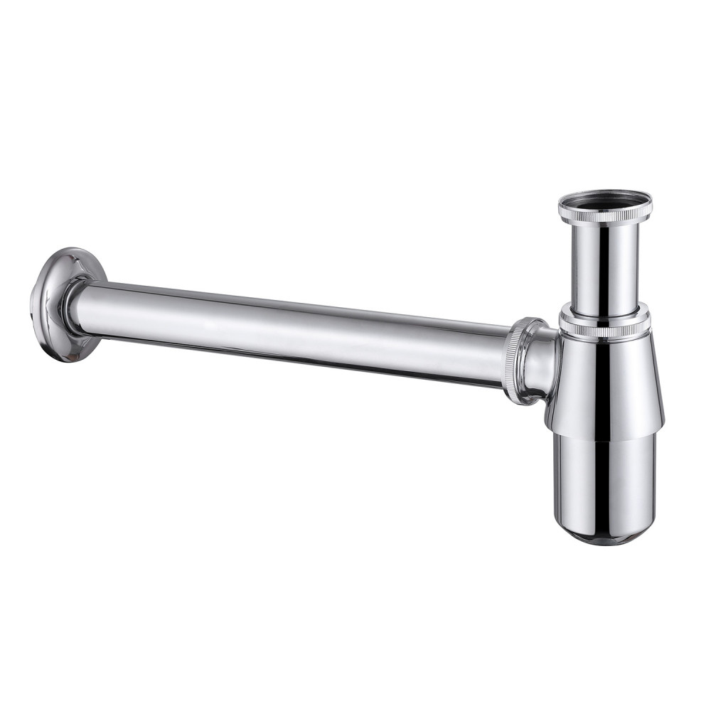 Сифон для раковины хром Abber AF0032