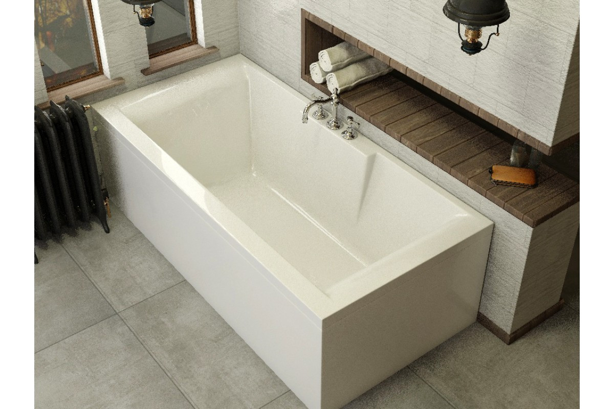 Акриловая ванна белая 170x75см Vayer Casoli Гл000006806