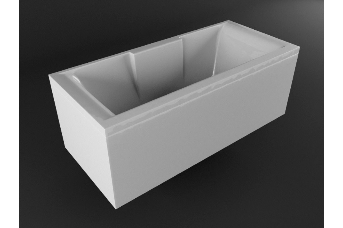 Акриловая ванна белая 180x80см Vayer Casoli Гл000006808