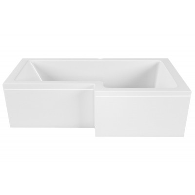Акриловая ванна белая правая 165x85см Vayer Options Гл000023295