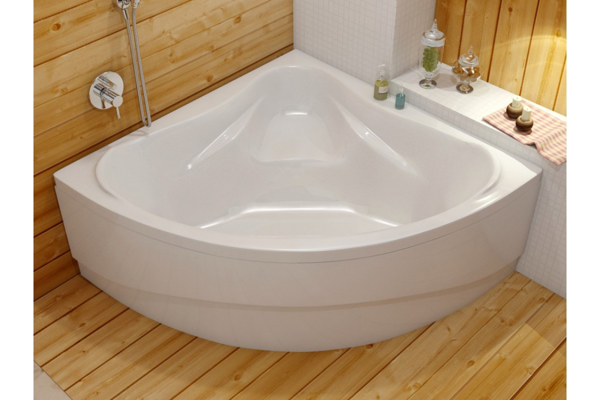 Акриловая ванна белая 140x140см Relisan Mira Гл000000546
