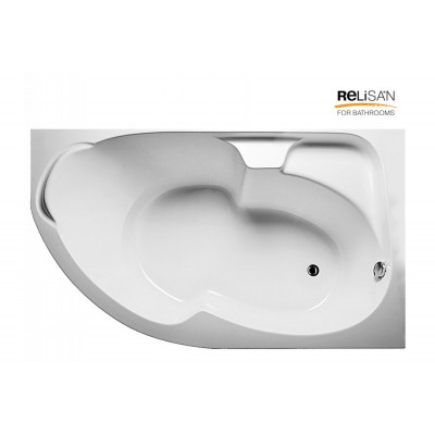 Акриловая ванна белая правая 160x100см Relisan Sofi Гл000023832