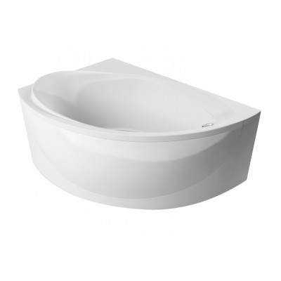 Акриловая ванна белая левая 170x120см Relisan Eco Plus Ибица Гл000023027