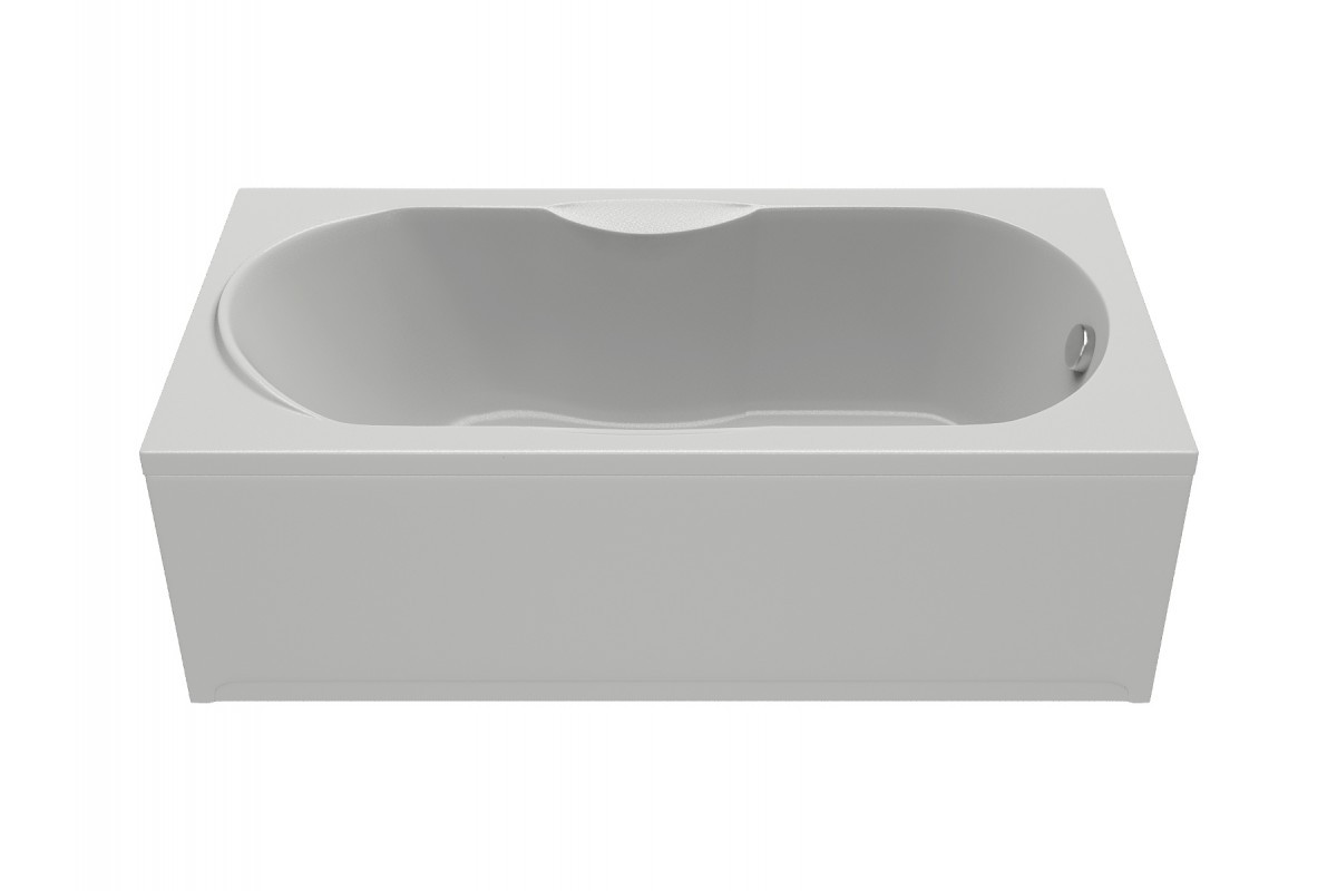 Акриловая ванна белая 160x70см Relisan Eco Plus Мега Гл000015091