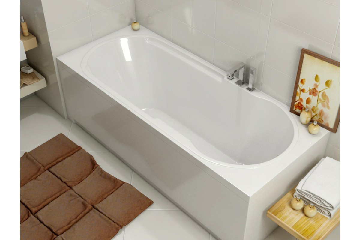 Акриловая ванна белая 150x70см Relisan Eco Plus Прага Гл000022032
