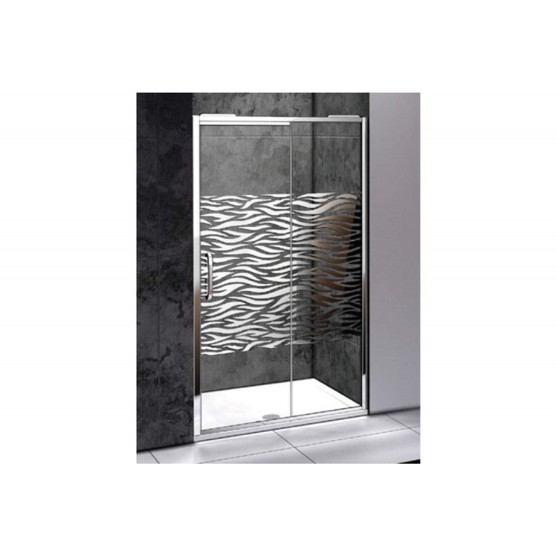 Душевая дверь 140х195см хром GoodDoor Antares АН00012