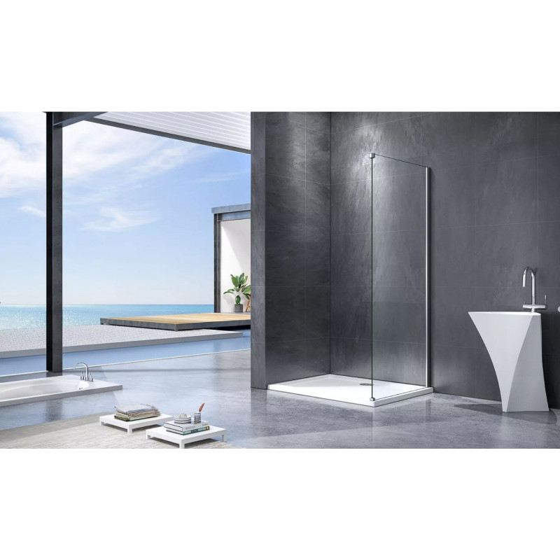 Боковая часть 80х195см хром GoodDoor Idea ИД00005