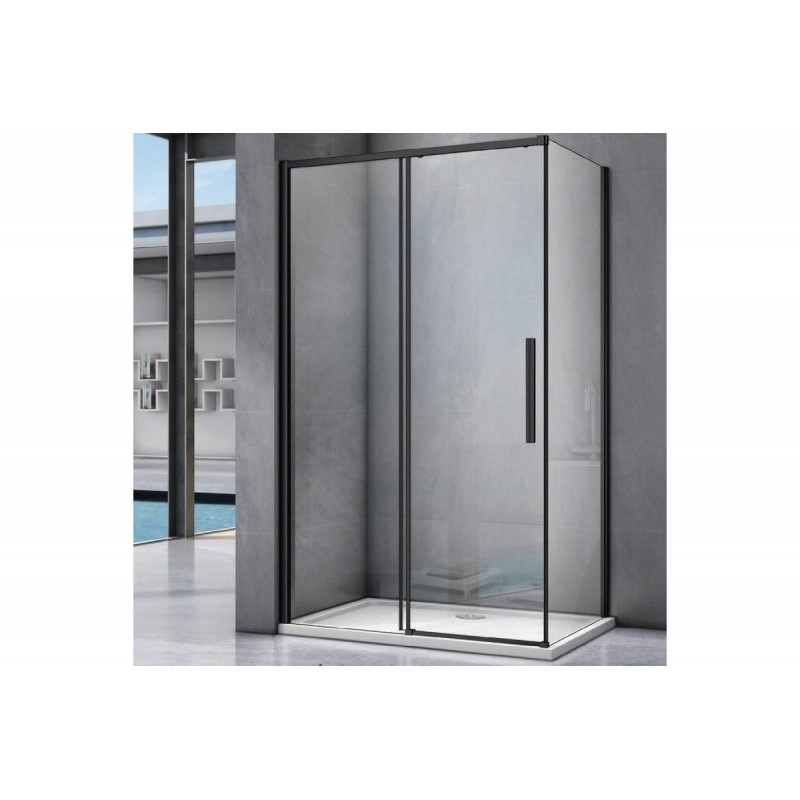 Боковая часть 80х195см черная GoodDoor Idea ИД00012