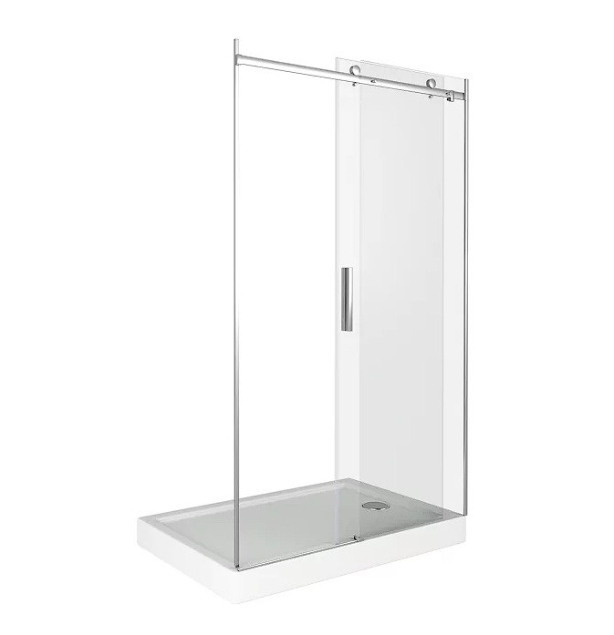Душевая дверь 140х195см хром GoodDoor Galaxy ГЛ00010