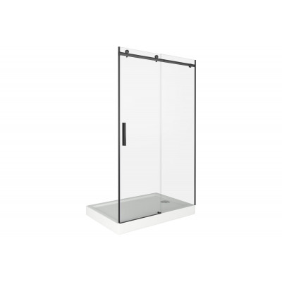 Душевая дверь 120х195см черная GoodDoor Galaxy ГЛ00012