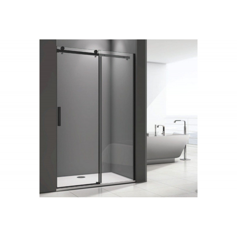 Душевая дверь 130х195см черная GoodDoor Galaxy ГЛ00014