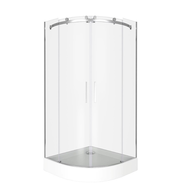 Душевой уголок 90х90х195см хром GoodDoor Galaxy ГЛ00008